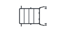 FORTIS Cab Roof Rack (Gladiator 2022+)
