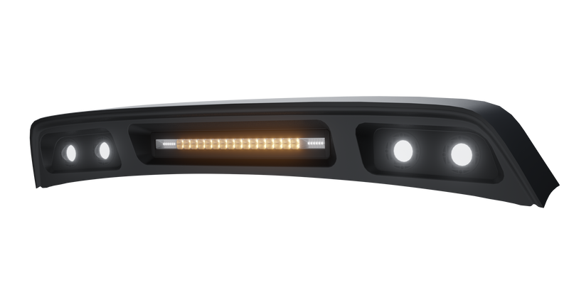 SOLARA Light Bar & Wind Deflector